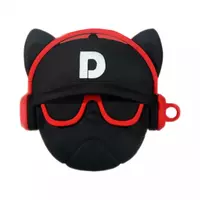 Airpods Pro Case Emoji Series — D Glasses Red