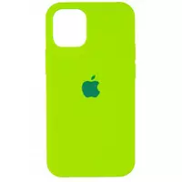 Original Silicone Case Full Size iPhone 13 Pro 6.1" — Neon Green
