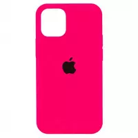 Original Silicone Case Full Size iPhone 13 Pro 6.1" — Neon Pink