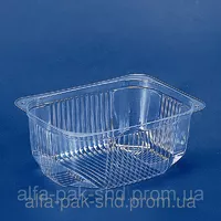 Пластиковая упаковка для салатов и полуфабрикатов ПС-140