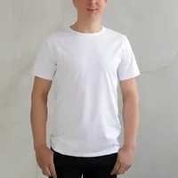 Молодіжна базова футболка Casual білого кольору
