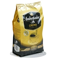 Кофе в зернах зерновой Ambassador Crema Амбассадор Крема 1кг Оригинал EU