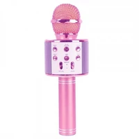 Караоке микрофон Wster WS 858 Розовый