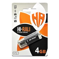 USB флеш Hi-Rali 4GB/ HI-4GBVC (Гарантия 3года)