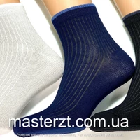 Шкарпетки чоловічі Мастер 25-27р асорті середні рубчик¶