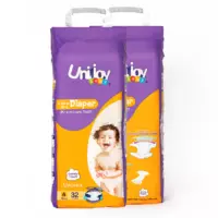 Детские подгузники UNIJOY размер L (9-14кг),32шт