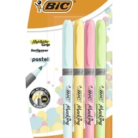 Набор текстовых маркеров BIC Pastel 1.6 мм 4 шт (3086123538474)