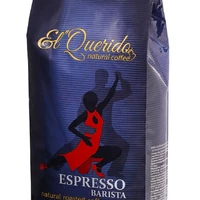 Кава в зернах El Querido Espresso Barista 1000 г. Кава арабіка, робуста. Суміш з високоякісних сортів арабіки і робусти