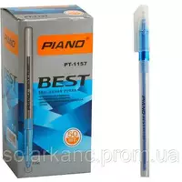 Ручка олійна PIANO BEST 1157 колір синій FINE 1/2000/1000/50