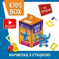 Лило и Стич Кидс бокс Lilo Stitch Kids box игрушка с мармеладом в коробочке, 1 шт