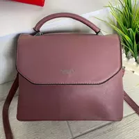 Женская сумка Fashion Fuerya Milano темная пудра (сиреневая) ФМЧ46